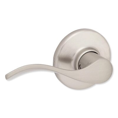 Kwikset Balboa Reversible Passage Leverset, Satin Nickel